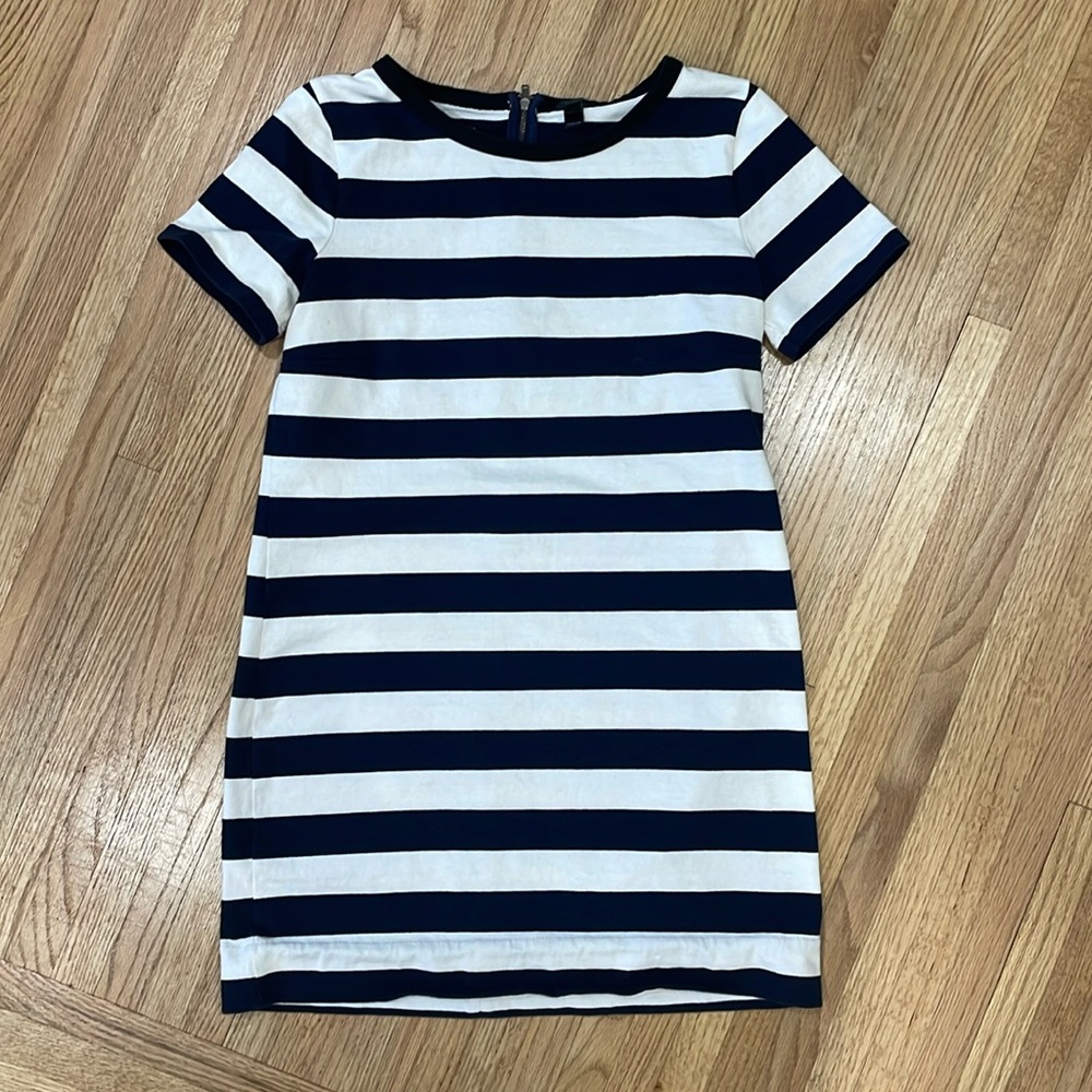 Striped J Crew Dress